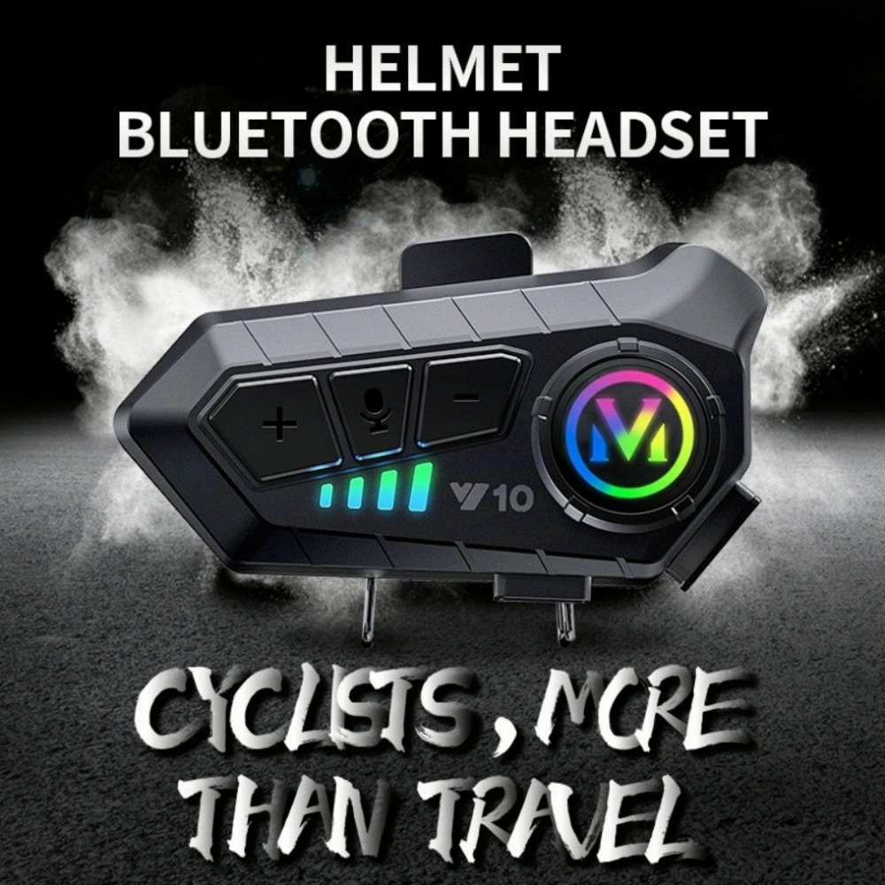 New Y10 Helmet Bluetooth Heads - Full Face Motorcycle Helmet With Bluetooth ulasan dan harga