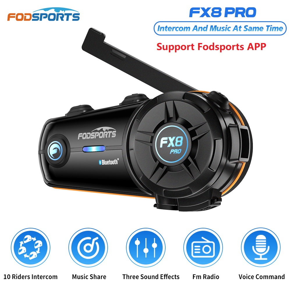 Fodsports FX8 Pro Motorcycle I - Full Face Motorcycle Helmet With Bluetooth ulasan dan harga