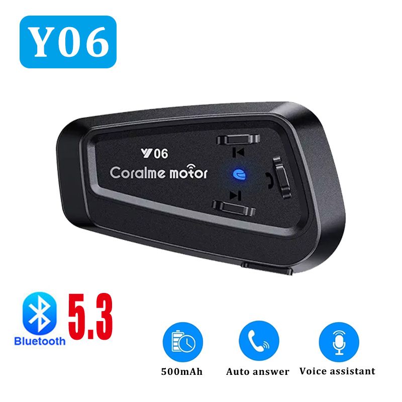 Y06 Motorcycle Helmet Bluetoot - Full Face Motorcycle Helmet With Bluetooth ulasan dan harga