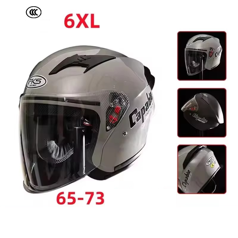 Large Motorcycle Helmet Men's  - Dual Visor Motorcycle Racing Helmet ulasan dan harga