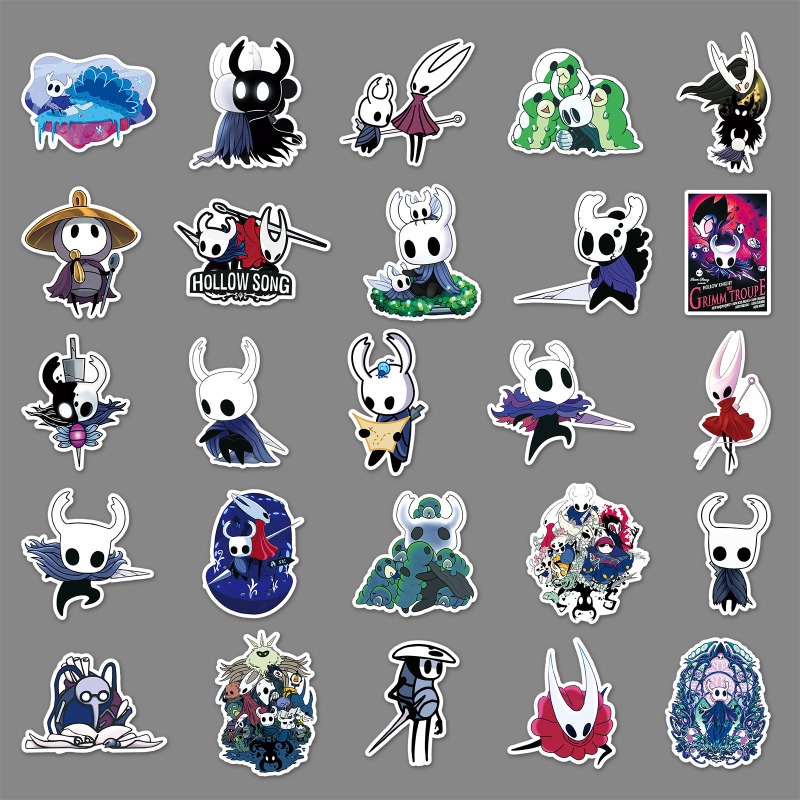 Hollow Knight 50pcs stickers c - Atv Parts ulasan dan harga