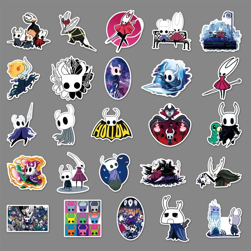 Hollow Knight 50pcs stickers c - Atv Parts ulasan dan harga