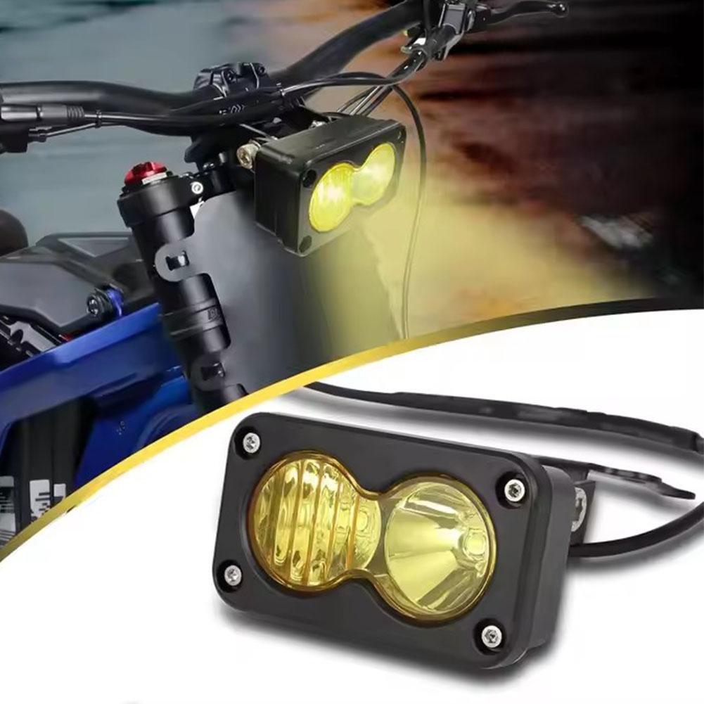 20W LED Headlight 3Inch Square - Universal Motorcycle Led Headlight Projector ulasan dan harga