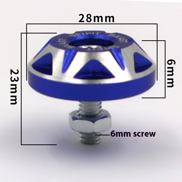 Universal CNC 6MM Decorative A - Scooter Parts ulasan dan harga