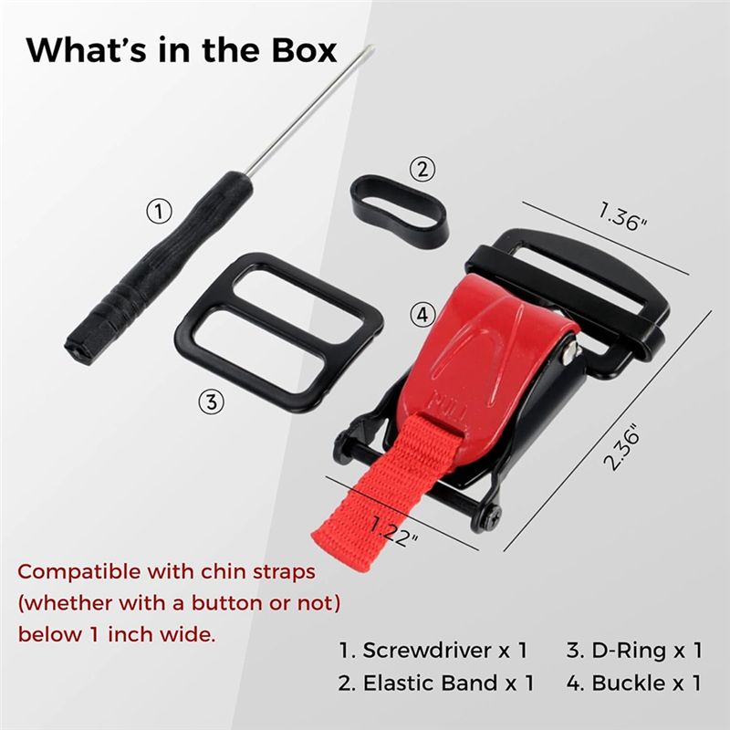 WF-Helmet Quick Release Buckle - Quick Release Buckle Motorcycle Helmet ulasan dan harga