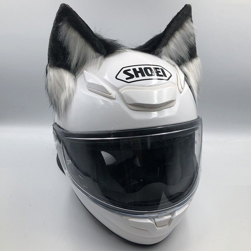 Decorative canine ear motorcyc - Motorcycle Helmets ulasan dan harga