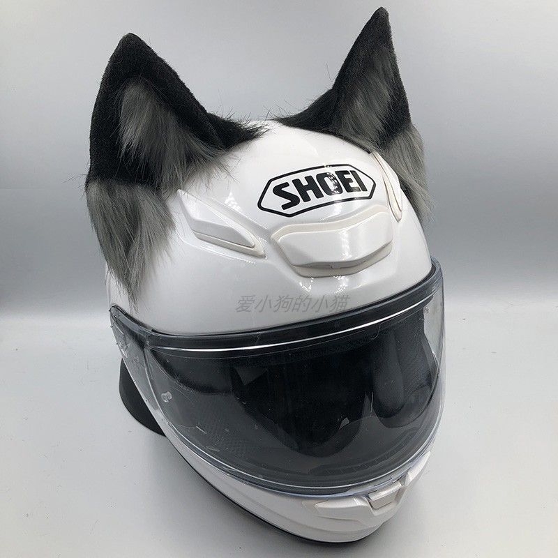 Decorative canine ear motorcyc - Motorcycle Helmets ulasan dan harga