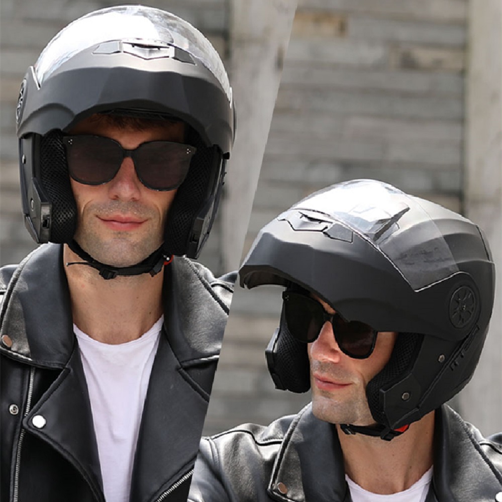 Personalised Full Face Casco F - Modular Flip Up Motorcycle Helmet Dot Approved ulasan dan harga