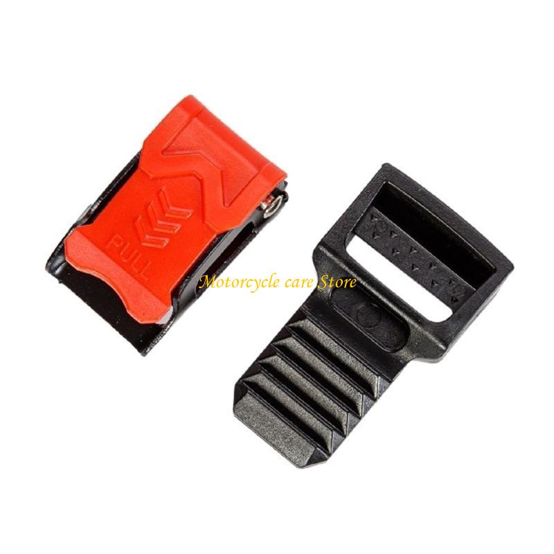 U75F Plastic Helmets Quick Rel - Quick Release Buckle Motorcycle Helmet ulasan dan harga